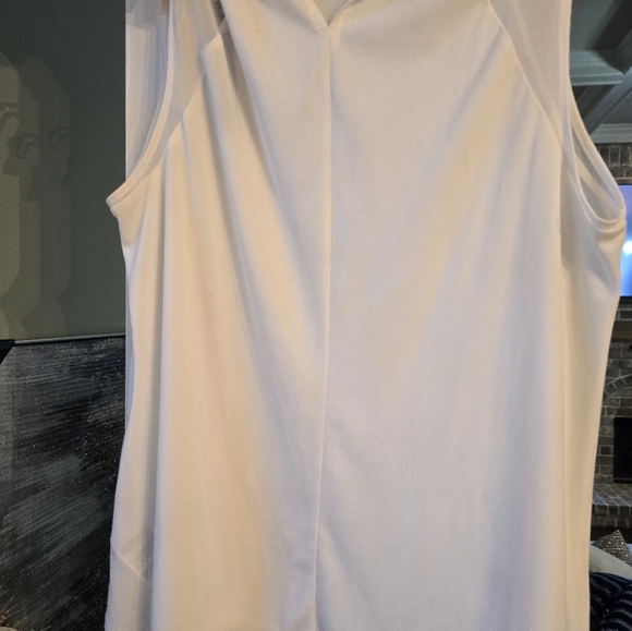 Robert Rodriguez Sleeveless Beaded Sheer Blouse Evening Wear Sz Medium - Picture 7 of 12